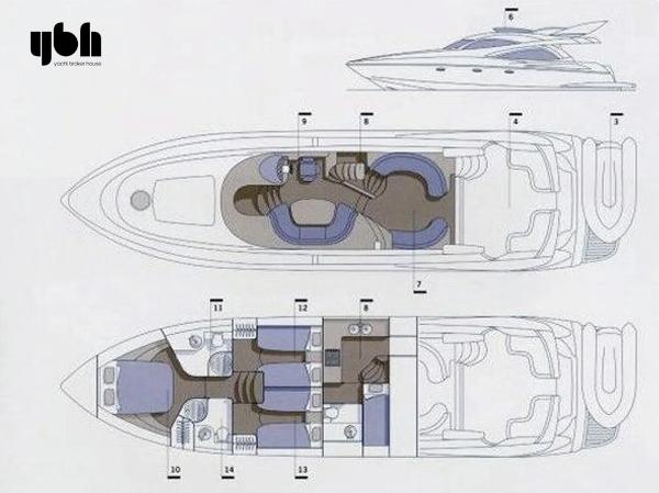 2004 Sunseeker Manhattan 56